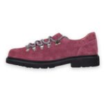 DOLVEIO DERBY – SCARPE IN SUEDE COLOR ROSA
